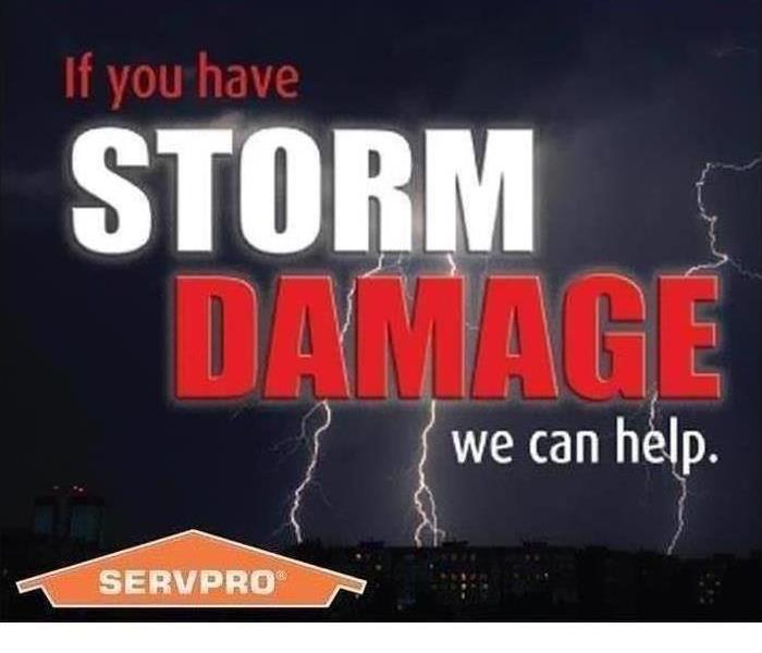 Storm damage cleanup logo